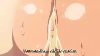 سكس أنيمي صريح: إيلاج مزدوج لأم وابنة